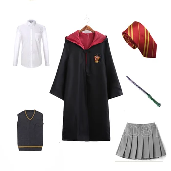 Sigatüüka Potter Rüü Hermione Granger Cape Varjatud Tüdrukud, Naised Halloween Wizard Cosplay Kostüüm
