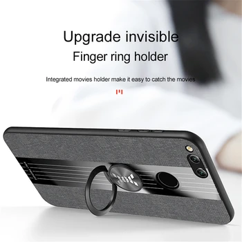 Sõrme sõrmus sulg telefon juhtumi puhul Huawei Honor 7x Y5p Y5 Y6p Y7a Y7 Pro Y8p Y9a 2020 Y9 Peaminister 2019 p riie magnet auto katta