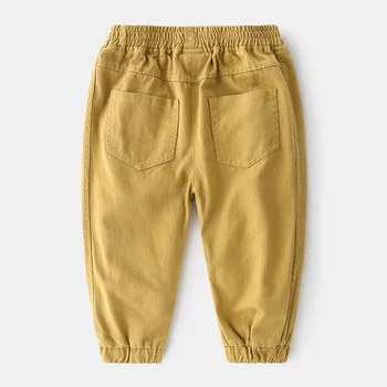 Sügisel Poiss Püksid Püksid Poistele Sweatpants Puuvillased Pikad Püksid Elastne Vöökoht Vabaaja Püksid Poistele Joggers