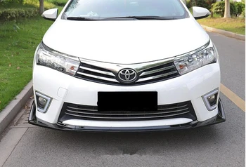 Toyota Corolla Body kit spoiler-2016 Jaoks Corolla ABS Tagumine lip tagumine spoiler esi-Kaitseraud Difuusor Kaitserauad Protector
