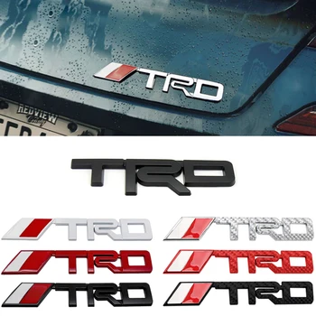 Toyota TRD 3D Decal Iluvõre Embleemi jaoks Auris Yaris Corolla Prado Camry 4Runner Reiz Crown Ukse Saba Kleebis Sõiduki Stiil
