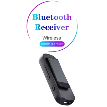 Traadita Adapter, Bluetooth Vastuvõtja 3.5 mm Jack o Auto PC Kõrvaklapid Mikrofoniga 3.5 5.0 Bluetooth Vastuvõtja