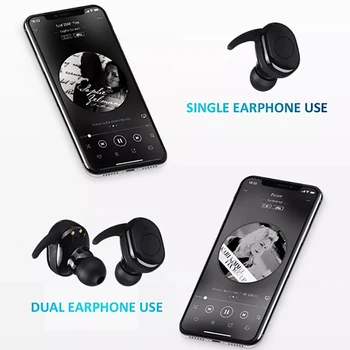 Uuendatud TWS Traadita Kõrvaklapid Stereo Heli Bass 5.0 Bluetooth Headset Koos Mic Traadita Earbuds Koos Aku Kast Xiaomi