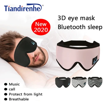 Uus 3D Binaural stereo Tootja uue wireless music headset magada abi kõrvaklappide une silma mask, Bluetooth 5.0 magada Sõge