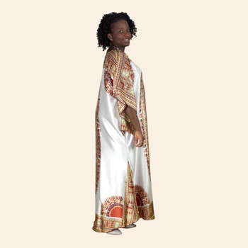 Uus Aafrika Tranditional Pikk Lahtine Kleit, Vintage Hipi Dashiki kauhtana etnilise India