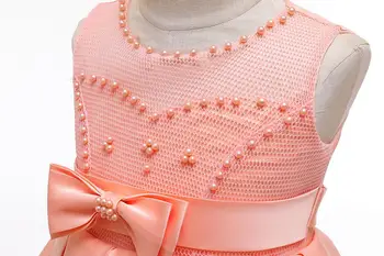 Uus Suvine Lille Tüdrukute Poole Pulmi, Sünnipäeva Kleit Printsess Kleit Tüdrukute Tutu Baby Kids Pearl Kleit vestido 2-10 Aastat