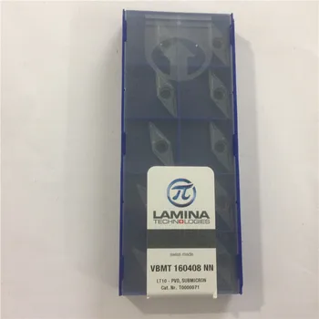 VBMT160408NN LT10 Originaal LAMINA karbiid sisesta parima kvaliteediga 10tk/palju vaba shipping