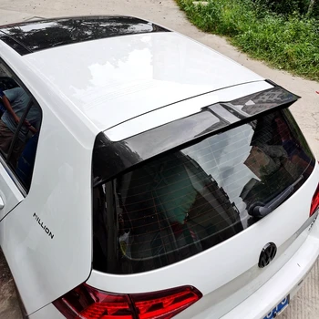 Volkswagen Golf 7 mk7 GTI&R 2013-2019 Spoiler süsinikkiust Dekoratiivne muster tagumine tiib Golf 7 GTI Kõrge kvaliteediga ABS spoiler