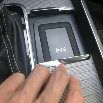 Volvo XC90 piima vahustamine s90 V90 XC60 V60 C60 2018 2019 2020 auto QI juhtmevaba laadimine laadijaga), laadimisalus tarvikud iPhone