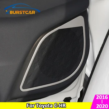 Xburstar Toyota C-HR CHR 2016 - 2020 Auto Sisemise Ukse Audio Ringi Sisekujundus Roostevabast Terasest Heli Kõlar Kõlar Raami Kaas