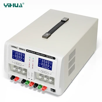 YIHUA 3005D-II Regulaator Laboris DC Toide Dual Channel Triple Väljundvõimsusega 30V 5A Pinge Reguleerivate Toide Reguleeritav