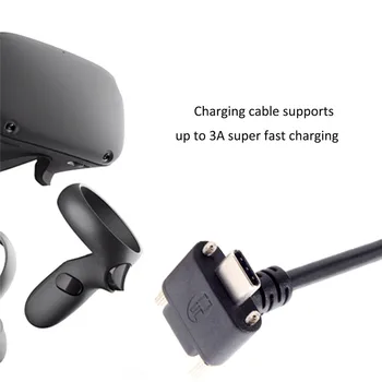 1/3/5/8M 3.1 USB Type C Kaabel Andmete Ülekandmiseks Kiire Laadimine Kaabel Oculus Quest Link VR Toetust Auru VR Quest