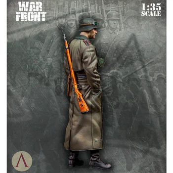 1/35 maailmasõjas ohvitser, Vaik Mudel Sõdur GK, Sõjaväe teema WW2, Kokkupanemata ja värvimata komplekt