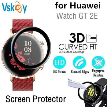 100TK 3D Kaardus Pehme Kiud Screen Protector for Huawei Wath GT 2e Täielikult Katta Kaitsva Kile GT 2 46 mm (Ilma Karastatud Klaas)