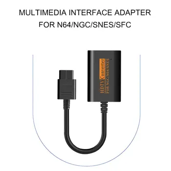 1080P-HDMI Adapter Converter HD Kaabel Nintendo 64/SNES/NGC Gamecube Konsooli Hdmi Signaali Väljund Adapter