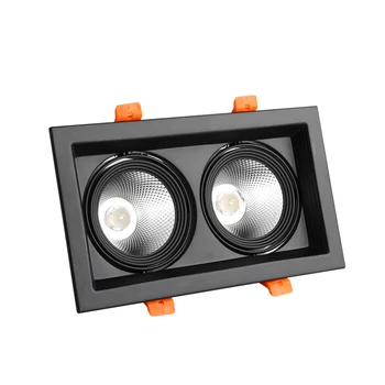 1tk COB LED Allvalgustid 10w 20w Pinnale Paigaldatud reguleeritav, LED Lae Lambid Spot Light square Rotatsiooni LED Downlights