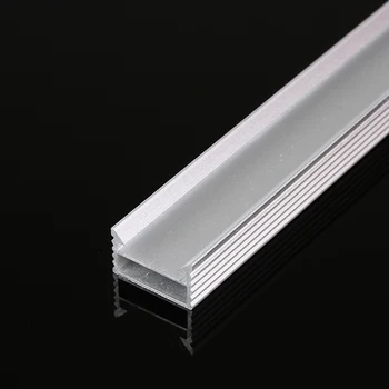 1~20PCS 0,5 m proovi odav U kuju led alumiiniumist profiil 12mm riba pcb korter alumiinium korpus