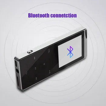 2019 Uus Bluetooth MP4 Pleier 4GB 8GB 16GB Touch Sisestage SD-Kaart paigaldamine FM-Raadio Mitme Keele Luksus Metallist HiFi Player
