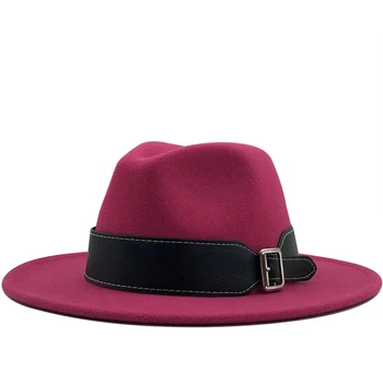 2020. aasta Sügis-talvel villased meeste fedoras naiste vildist müts Daamid sombrero jazz Mees pallija müts väljas vintage torukübarat suured