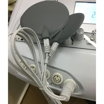 5 Tükki 180cm 2mm pin-EMS Lihaste Stimulaator Kaabel Elektrood Stimulatsiooni kaalulangus Seade Kümneid Body Slimming Masin Pad Traat