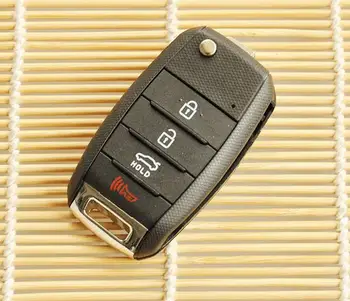 Asendamine Kokkuklapitavad Flip Remote key Shell Auto Võtme Toorikud puhul Kia K3 K5