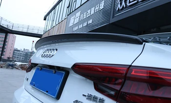 Audi A4 (B9 4 Ukseline Sedaan 2016 2017 2018 S4 Stiilis Kõrge Kvaliteedi Süsinikkiust Tagumine Tiib Katuse Tagumine Kast Kaunistatud Spoiler