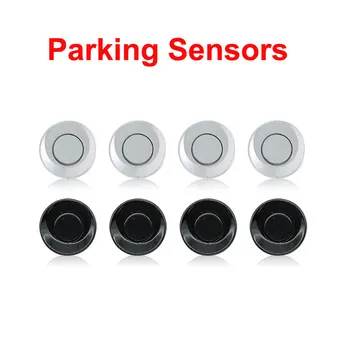 Auto Auto Parktronic LED Parkimine Andur 4 Andurid Reverse Backup, Auto Parkimine Radar Jälgib detektorite Süsteem Ekraan