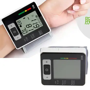 Automaatne õlavarred Stiilis Elektrooniline LCD Ekraan vererõhku Jälgida, inglise Hääl pulss Arvesti Sphygmomanometer Uus