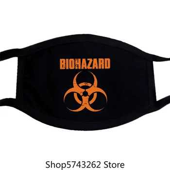 Biohazard Logo Mask S-Xxl Hardcore Metal Bänd Mask Pestav Korduvkasutatavad Mask