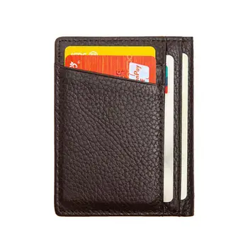 Bycobecy Mini Krediitkaardi Omaniku Rahakoti Super Slim Pehme Rahakott Naturaalsest Nahast Rahakott Kaardi Omanikele Meeste Rahakott Õhuke, Väike