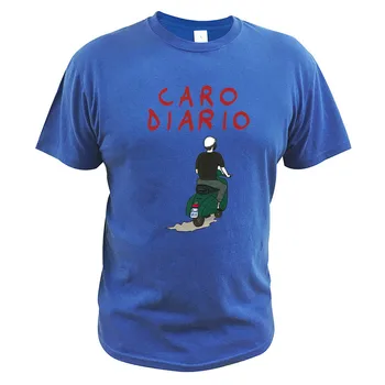 Caro Diario T-Särk Itaalia Prantsuse Pooleldi Autobiograafiline Komöödia Film Tshirt Puuvilla, Pehme Tee Tops
