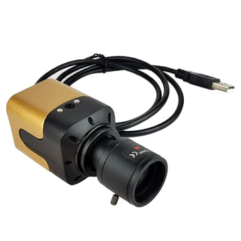 CCTV Kaamera USB-2.8-12MM 5-50mm Varifocal Objektiiv Mini Box Kaamera kiire Veebikaamera MJPEG-USB-Kaamera