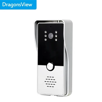 Dragonsview Video Ukse Telefon Uksekell Kaamera Juhtmega Kodu Intercom Süsteem 7 Tolline Rekord Veekindel Päev Öise Nägemise Helinad