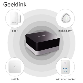 Geeklink Smart Home IR RF Signaali asjade interneti Repeater Laiendamine Branch Laiendada Universaalne Intelligentne pult tööd Mõtleja