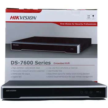 Hikvision DS-2CD2043G0-I 4MP Kõrge Resoultion WDR POE IR IP Bullet Kaamera + Hikvision NVR DS-7608NI-2 Pr/8P 8CH 8 POE H. 265