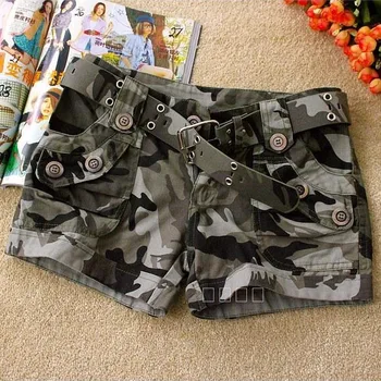 Hulgi-Kõrge kvaliteediga 2020. aasta suvel moe kamuflaaž püksid,naiste vabaaja camo cargo püksid armee sõjalise kuuma püksid W484