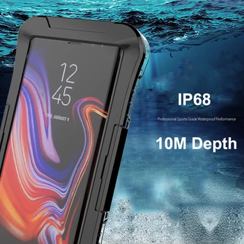 IP68 Veekindel Ujumine Telefon Case for Samsung Galaxy S10 Pluss S10e S8 S9 S7 serv Lisa 10 9 8 Plus 360 Põrutuskindel Kate Sukeldumine