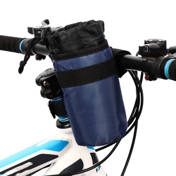 Jalgratta Lenkstangi Varre Kott Suupiste Toidu Ladustamine Bike Vee Pudel Vedaja Kott Bike Jalgratta Pakkimine Touring Bike Sadul Kott sinine