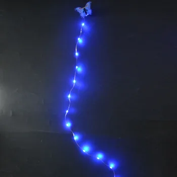 Jõulud DIY Hõõguv Vilgub juuksuris Tööriistad Braider Juuksed LED Tuled String Juuste Stiil, Kudumine Punutised Neoon Pool Pulm