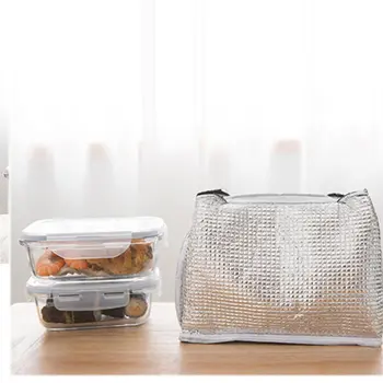 Kaasaskantav Toidu Ladustamise Kott Lunch Box Kott Termiliselt Isoleeritud Külmik Piknik Käekott Juhul Lõunasöök Konteineri Omanik Bento Kott
