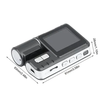 Kuum Dual Lens Car DVR Kaamera I1000 1080P 2.0