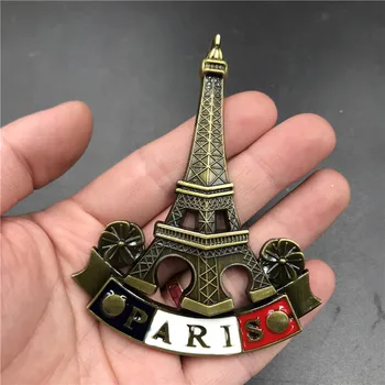 Külmkapp Magnet Souvenir City Decor Paris, Prantsusmaa, Saksamaa, USA, UK Briti Kaart Italia Berliin Brasiilia Kristus Lunastaja Shanghai Magnetid