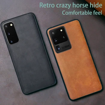 Leather Phone Case For Samsung Galaxy S20 Ultra s7 s8 s9 s10e S10 Pluss Lisa 8 9 10 pluss A30s A50 A51 A70 A71 A7 A8 2018 Juhul