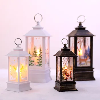 Led-Küünal Jõulud Koos LED-Tee süütame Küünlad Jõulupuu Kaunistamiseks Väike Õli Lamp Kerst Uue Aasta Kaunistused Koju