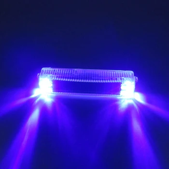 LED RGB Universaalne AUTO Wireless Solar Multifunktsionaalne Võrgu Valgus Intelligentne Kontrolli Kleebis Auto Vilkuvad Teenetemärgi Valgus