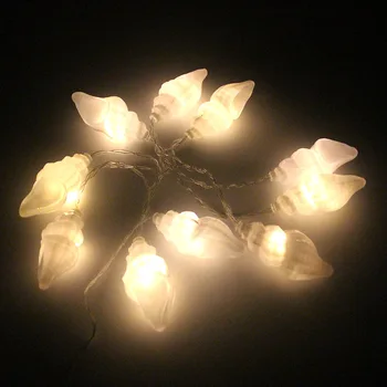 Led Värv Conch Lamp String 10 Pea Aku Koos Tehase Otsene Müük Jõulud Lichterkette Luces Decoracion Dormitorio