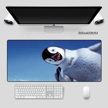 Loomade Pingviin Trükitud Mouse Pad Armas Laud Matid Looduslike Softy Kummist Puldiga Serv tampoonid Sülearvuti PC Gaming Hiired Matid