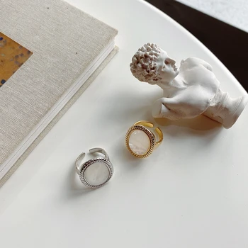 LouLeur Reaalne 925 Sterling Silver Kest Ringi Jaapan Korea Stiilis Elegantne Minimalistlik Ring Rõngad, Naiste Mood Trahvi Ehteid Kingitus