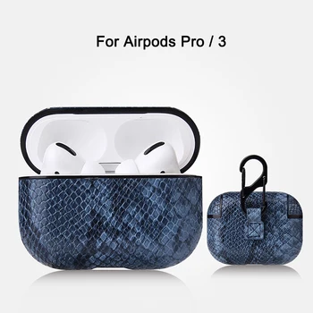 Luksuslik Naha Puhul Airpods Pro 3 2 1 Puhul Apple Airpods Pro Põrutuskindel kate Apple Õhu kaunad 3 Pro Kaitsva correa