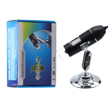 Mega Pikslit 1600X 8 LED Digital Microscope Tüüp-C/Micro Android telefon USB-PC-Luup Elektroonilise Stereo USB Endoscope